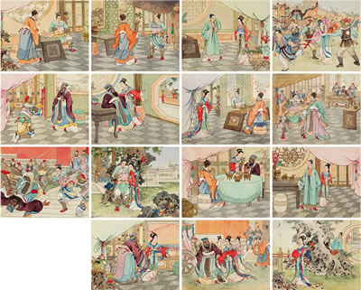 ETC. ORIGINAL WORKS FOR THE COMIC STRIP DIAO CHAN by Shuaiying Ren - Auction record, sale price, and art valuation. Compare with similar artists and explore comparable artworks.