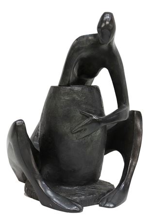 MODERNIST BRONZE SCULPTURE