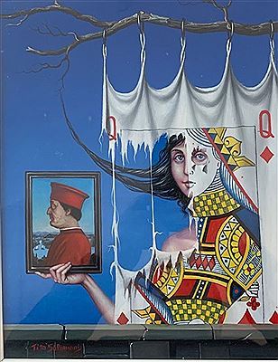 The lady of diamonds