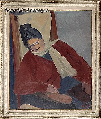 La dormiente by Roberto Melli - Auction record, sale price, and art valuation. Compare with similar artists and explore comparable artworks.