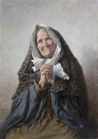 Sample artwork by Miecislaw Reyzner (1861 - 1941), known for painting - View similar artists and auction records