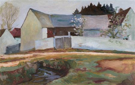 POLISH COUNTRYSIDE IN THE SPRING, 1912