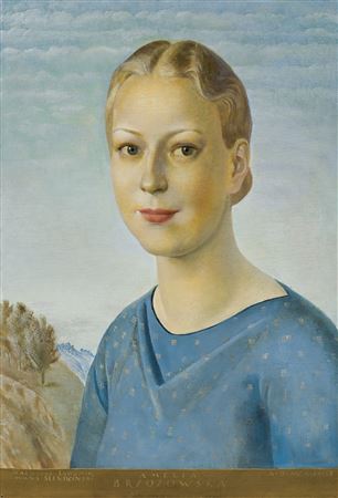 PORTRAIT OF AMELIA BRZOZOWSKA, 1939