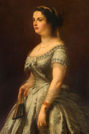 Portrait of a young woman