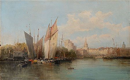 The port of La Rochelle.