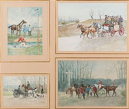 Hunting scenes by Victor Geruzez Crafty - Auction record, sale price, and art valuation. Compare with similar artists and explore comparable artworks.