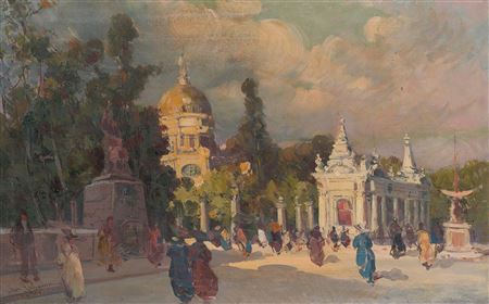 Sample artwork by Salvatore Balsamo (1894 - 1922), known for painting - View similar artists and auction records
