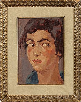 Head of a young man