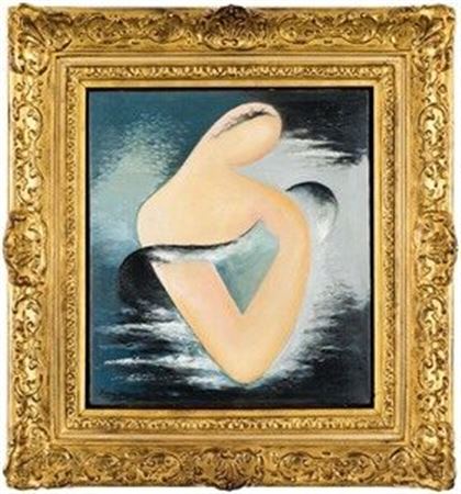 Sample artwork by Frantisek Maly (1900 - 1980), known for landscape, still life, city view and female nude painting - View similar artists and auction records