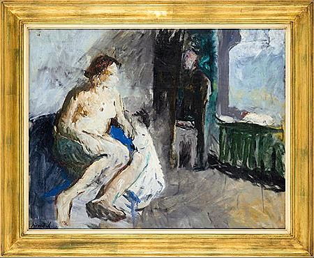 Painter and model