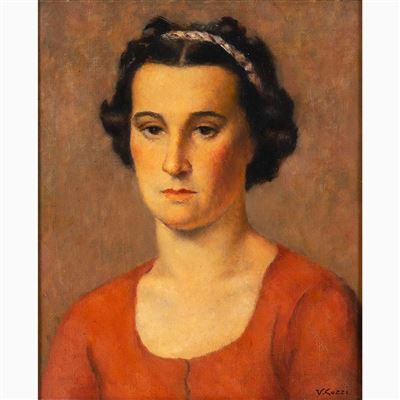 Portrait of a young girl, 1927