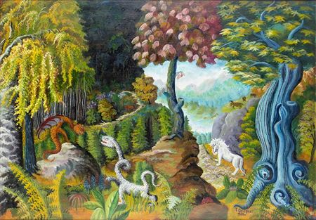 Grande forêt, 1968 by Teofil Ociepka - Auction record, sale price, and art valuation. Compare with similar artists and explore comparable artworks.