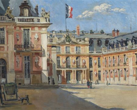 The Palace at Versailles by Caroline Scally - Auction record, sale price, and art valuation. Compare with similar artists and explore comparable artworks.