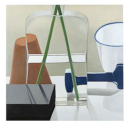 Sample artwork by Nathalie du Pasquier (Born 1957), known for painting, furniture design, textiles, clothing, jewelry and decoration - View similar artists and auction records
