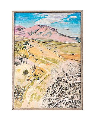 Mountain Path and Goatherd