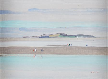 Lambay Island from Malahide