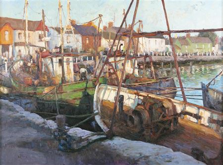 Evening Light, Skerries Harbour