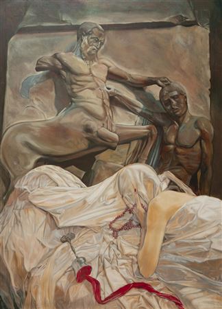 Cassandra's Dream by John Keating - Auction record, sale price, and art valuation. Compare with similar artists and explore comparable artworks.