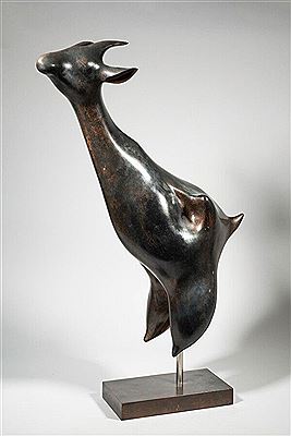 Sample artwork by Claude Lhoste (1929 - 2010), known for sculpture - View similar artists and auction records