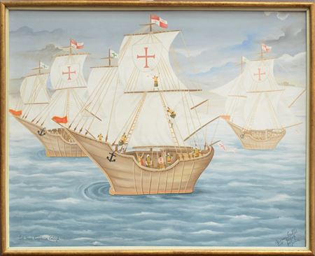 Sample artwork by Jean Dorville (1902 - 1985), known for painting - View similar artists and auction records