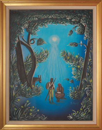 Sample artwork by Bourmond Byron (1920 or 1923 - 2004), known for painting - View similar artists and auction records