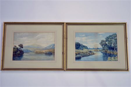 River landscapes, (2)