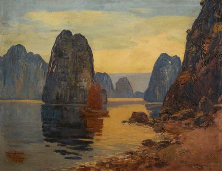 La Baie d’Along aux reflets d’ocre