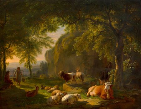 Pastoral landscape