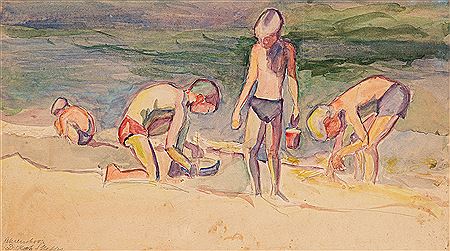 Kinder am Strand