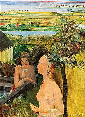 Ahrenshooper Musen by Alfred Partikel - Auction record, sale price, and art valuation. Compare with similar artists and explore comparable artworks.