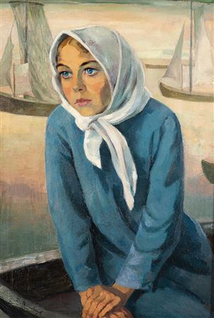 Fisher girl, Nidden