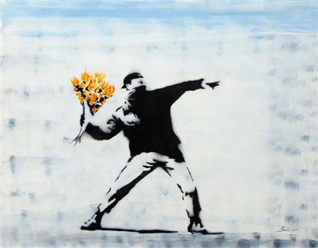 "The Flower Thrower"