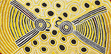 "Womens Dreaming" by Long Maggie White Nakamarra - Auction record, sale price, and art valuation. Compare with similar artists and explore comparable artworks.