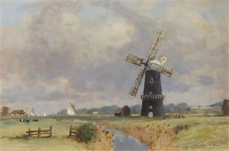 Berney Arms Mill, River Yare