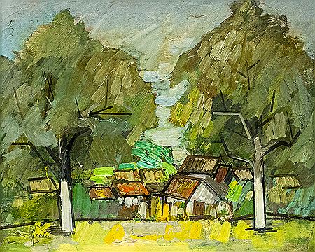 "Peisaj din Ardeal" by Aurel Nedel - Auction record, sale price, and art valuation. Compare with similar artists and explore comparable artworks.