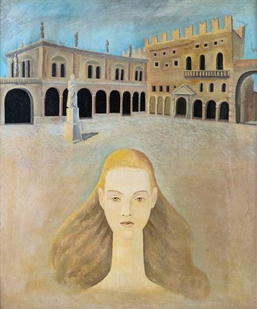 Sample artwork by Sabin Stefanuta (1943 - 2001), known for painting - View similar artists and auction records
