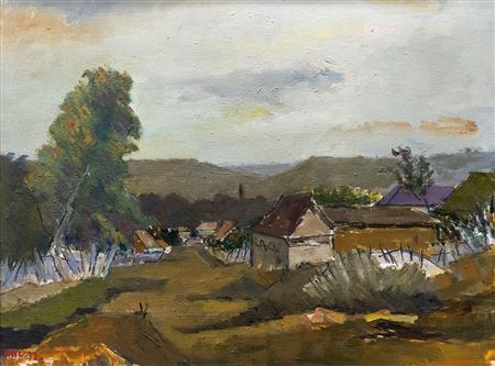 Landscape with Houses
