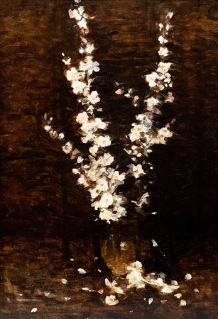 Apple Flowers by Eustatin Grigorie Stoenesco - Auction record, sale price, and art valuation. Compare with similar artists and explore comparable artworks.