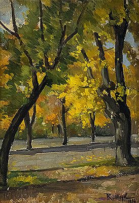 Forest in Autumn by Richard Mayol - Auction record, sale price, and art valuation. Compare with similar artists and explore comparable artworks.