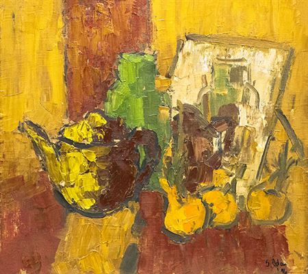 Still Life with Tea-pot and Fruit