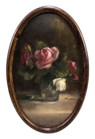 Roses in Glass by Nicholas Ange - Auction record, sale price, and art valuation. Compare with similar artists and explore comparable artworks.