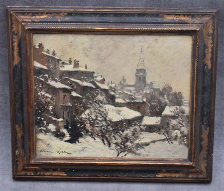 Snowy village