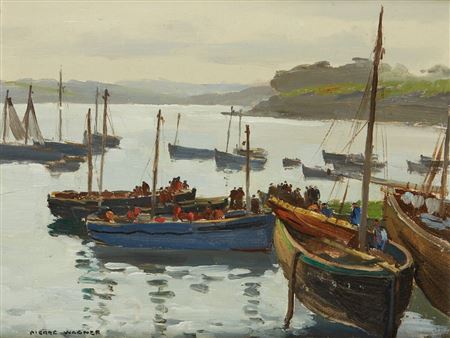 Landing of FIsh at the Old Mole, Douarnenez