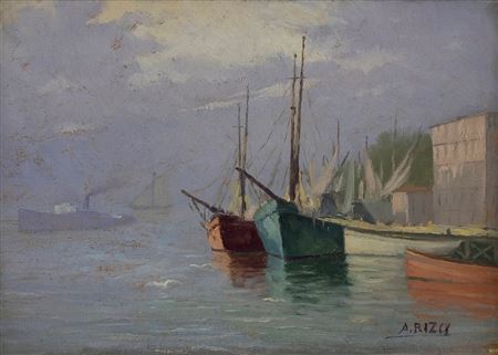 Boats by Ali Riza Beyazit - Auction record, sale price, and art valuation. Compare with similar artists and explore comparable artworks.
