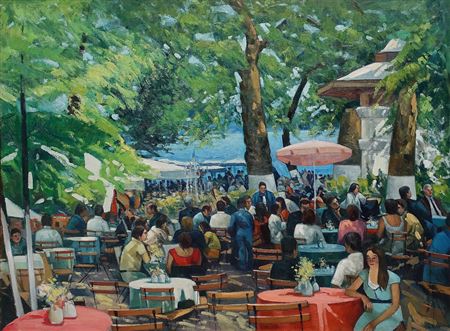 Emirgan-Istanbul by Ummet Karaca - Auction record, sale price, and art valuation. Compare with similar artists and explore comparable artworks.