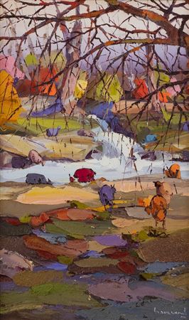 Untitled by Suna Ozkalan - Auction record, sale price, and art valuation. Compare with similar artists and explore comparable artworks.