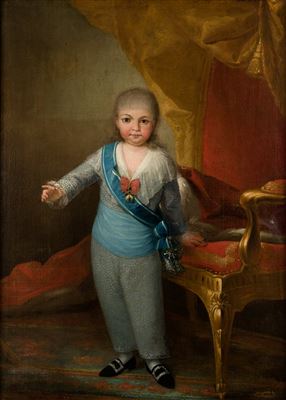 "Fernando VII como Príncipe de Asturias "