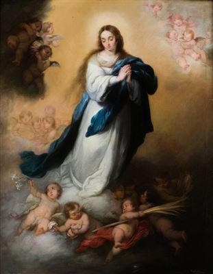 "Inmaculada Concepción" by Jose Maria Romero Y Lopez - Auction record, sale price, and art valuation. Compare with similar artists and explore comparable artworks.