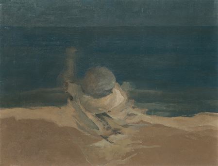 "Niño jugando en la playa"