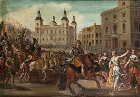 "ESCENAS DE LA VIDA DE DAVID" (pair)